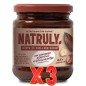 Pack de 3 unidades Crema De Cacao Y Avellanas, 285 G Natruly