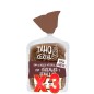 Pack de 3 unidades Pan De Molde Integral Con Cereales Y Semillas Con Masa Madre Bio, 400 G Taho Cereal