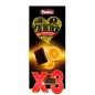 Pack de 3 unidades Chocolate Negro Con Naranja Zero, 125 G Torras Pack de 3 unidades Chocolate Negro Con Naranja Zero, 125 G Torras