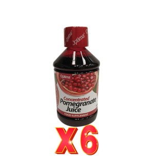 Pack 6 unidades Zumo De Granada, 500 Ml Optima