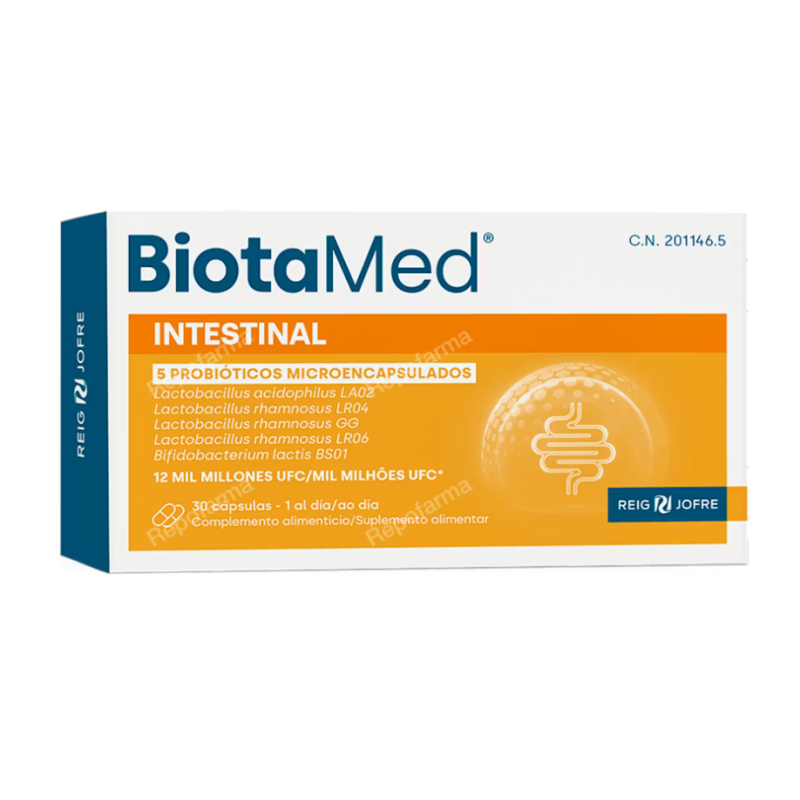 Biotamed Flora Intestinal 30 capsulas Biotamed Biotamed Flora Intestinal 30 capsulas Biotamed