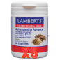 Pack de 5 unidades Ashwagandha Advance 60 Cápsulas Lamberts