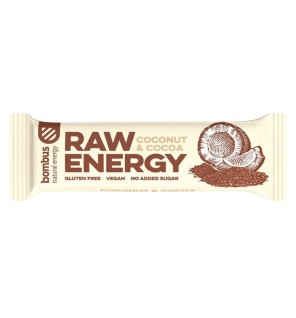 Bombus Raw Energy Coco-Cacao 50 Gramos Santiveri