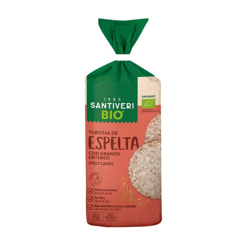 Tortitas De Espelta 100 Gramos Bio Santiveri