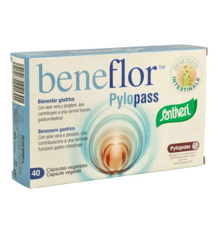 Beneflor Pylopass 40 Cápsulas Santiveri