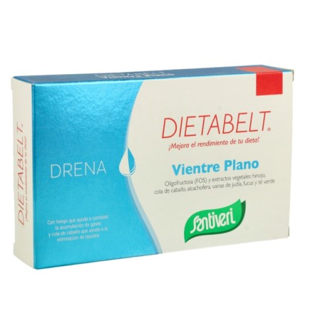 Dietabelt Drena Vientre Plano 60 Cápsulas Santiveri