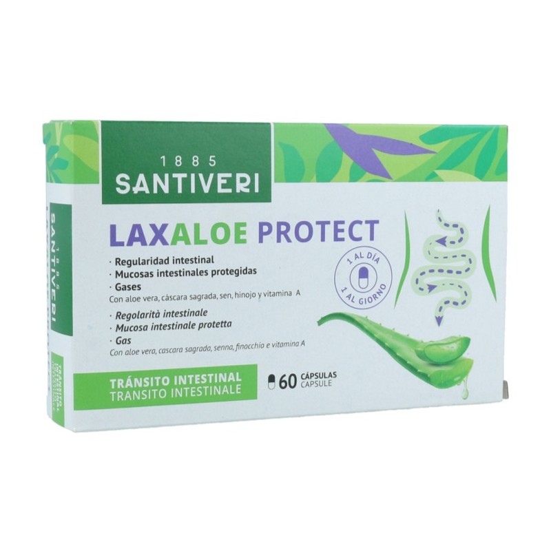 Laxaloe 60 Cápsulas Santiveri Laxaloe 60 Cápsulas Santiveri