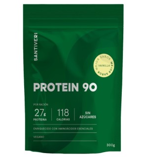 Protein 90 Vainilla 300 Gramos Santiveri