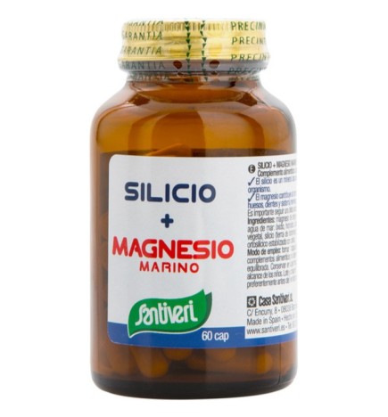 Silicio+Magnesio Marino 60 Cápsulas Santiveri