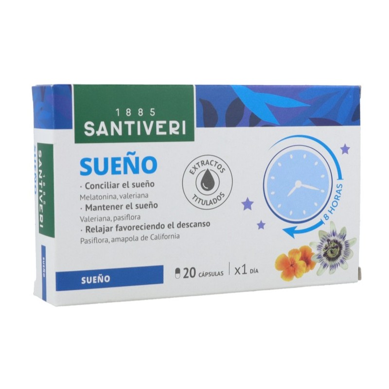Sueño 20 Cápsulas Santiveri