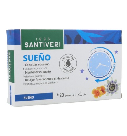 Sueño 20 Cápsulas Santiveri