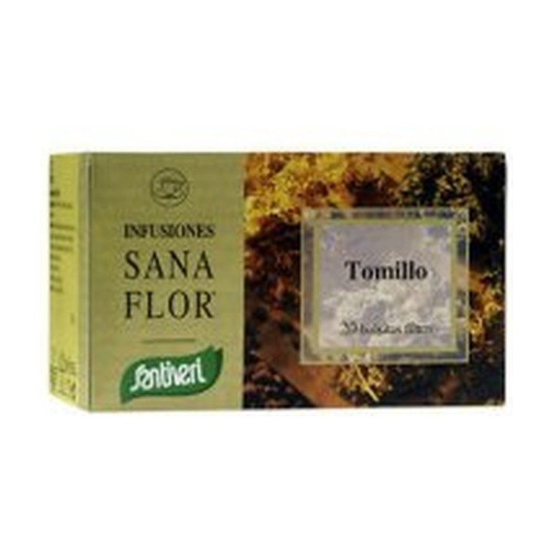 Sanaflor Tomillo Infusion 20 Ud. Bio Santiveri