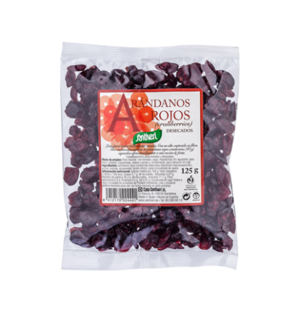 Arandanos Rojos Desecados 125 Gramos Santiveri