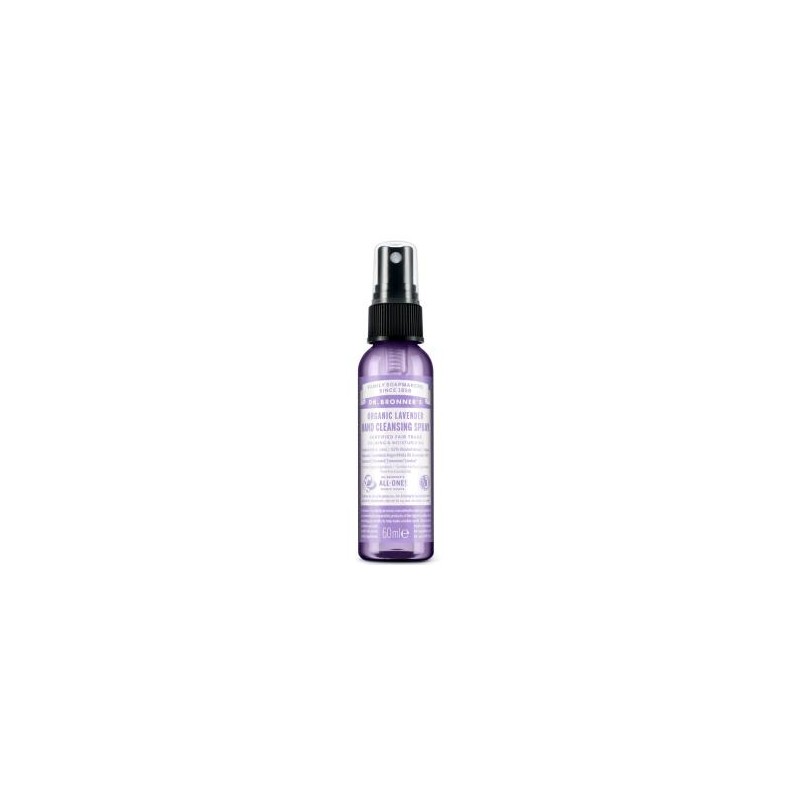 Higienizante De Manos Lavanda Spray 60 Ml Dr. Bronner´S Higienizante De Manos Lavanda Spray 60 Ml Dr. Bronner´S