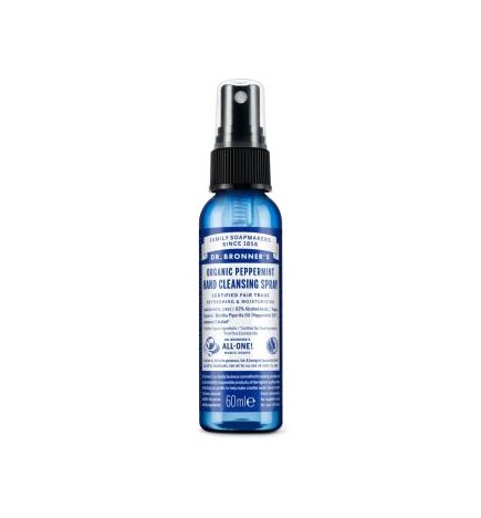 Higienizante De Manos Menta Spray 60 Ml Dr. Bronner´S