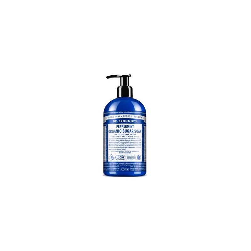 Jabon De Azucar Menta 355 Ml Dr. Bronner´S