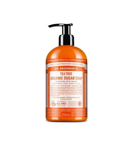 Jabon De Azucar Arbol Del Te 355 Ml Dr. Bronner´S