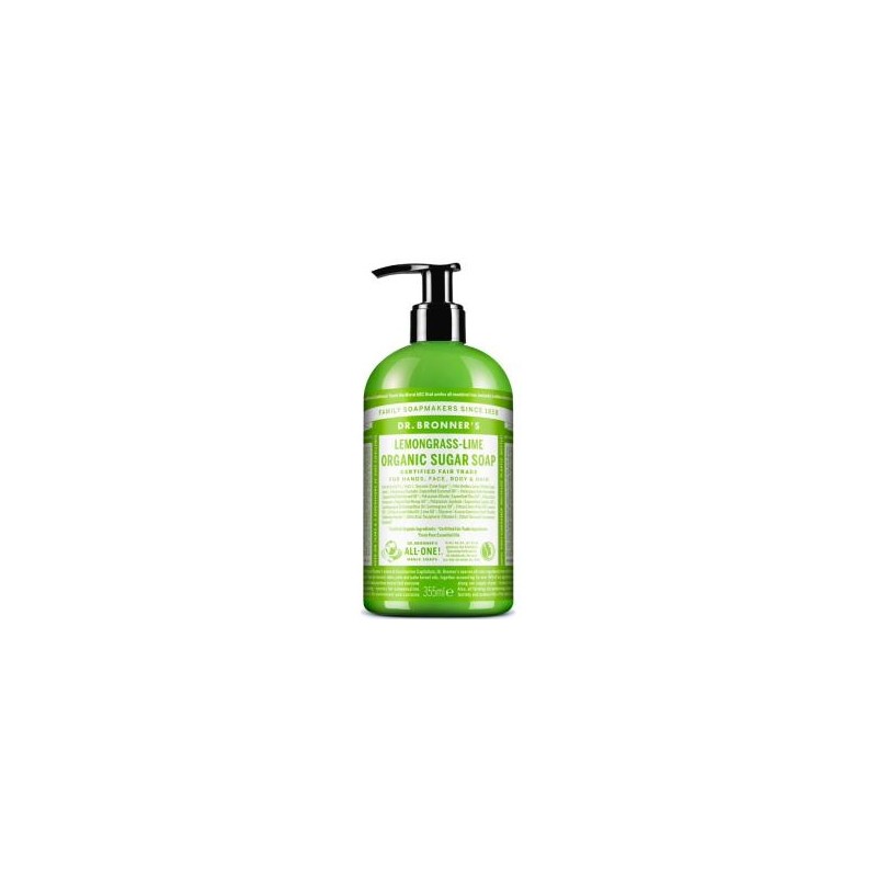 Jabon De Azucar Lemongrass-Lima 355 Ml Dr. Bronner´S