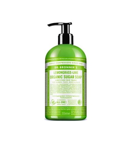 Jabon De Azucar Lemongrass-Lima 355 Ml Dr. Bronner´S