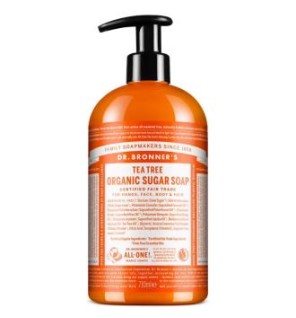 Jabon De Azucar Arbol Del Te 710 Ml Dr. Bronner´S