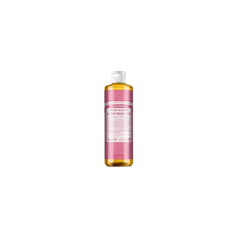 Jabon Liquido Flor De Cerezo 475 Ml Dr. Bronner´S Jabon Liquido Flor De Cerezo 475 Ml Dr. Bronner´S