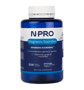 NPro Magnesio Sucrotec 120 Cápsulas NPro