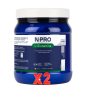 Pack de 2 unidades Npro L-Glutamina 300 Gramos Npro Pack de 2 unidades Npro L-Glutamina 300 Gramos Npro