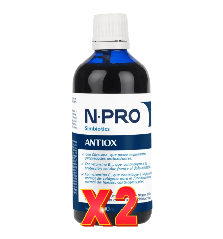 Pack de 2 unidades NPro Antiox 100 Ml NPro