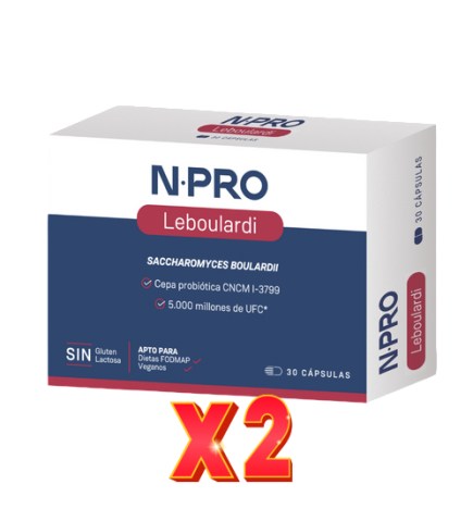 Pack de 2 unidades Npro Leboulardi 30 Cápsulas NPro