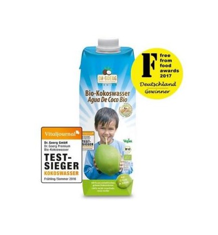 Agua De Coco 1L. Bio Dr. Goerg