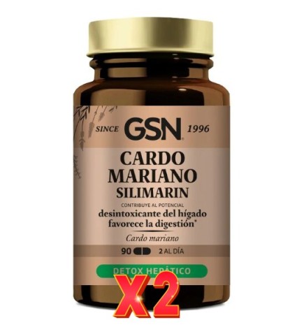 Pack de 2 unidades Cardo Mariano Similarin 90 Comprimidos Gsn