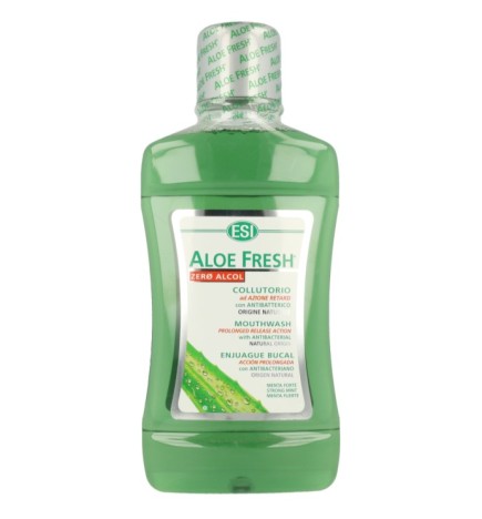 Aloe Fresh Colutorio Menta Zero Alcohol 500 Ml Trepatdiet-Esi