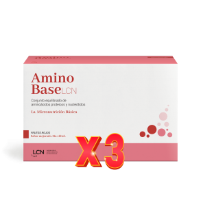 Pack de 3 unidades Amino Base 30 Sobres Lcn