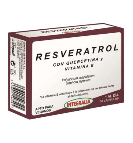 Resveratrol 30 Cápsulas Integralia