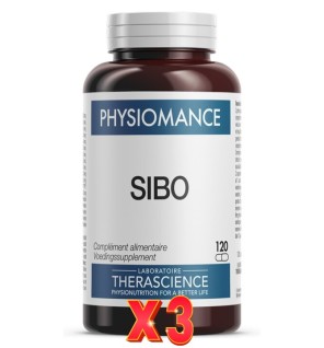 Pack de 3 unidades Physiomance Sibo 120 Cápsulas Therascience