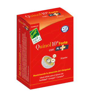 Quinol10 Forte con PL+ 30 Perlas Cien Por Cien Natural