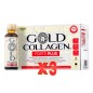 Pack de 3 unidades Gold Collagen Forte Plus 10 ampollas Gold Collagen