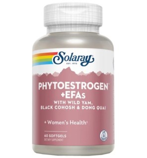 Phytoestrogen +Efas 60 Perlas Solaray