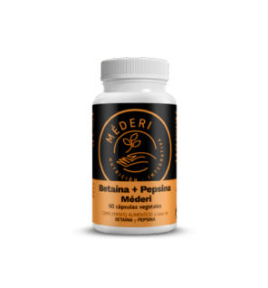 Betaína+Pepsina 60 Cápsulas Méderi Nutrición Integrativa