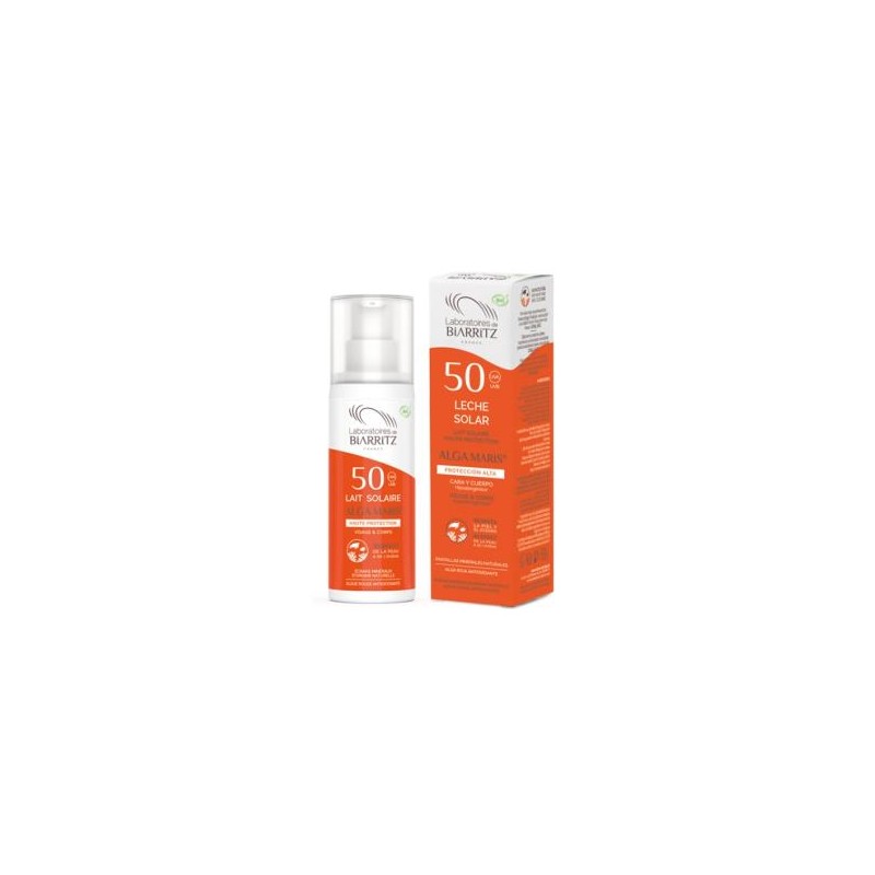 Leche Solar Spf50 100 Ml Alga Maris - Lab. Biarritz Leche Solar Spf50 100 Ml Alga Maris - Lab. Biarritz