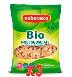 Pack de 3 unidades Nueces Sin Cascara Noberasco 80 G Noberasco