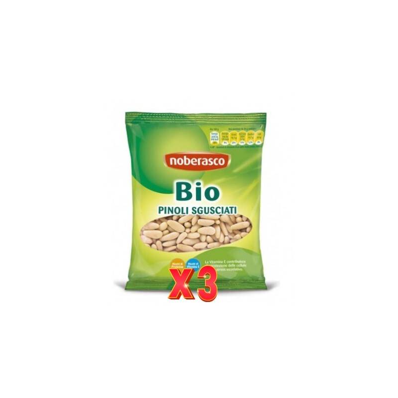 Pack de 3 unidades Piñones Noberasco 70 G Noberasco