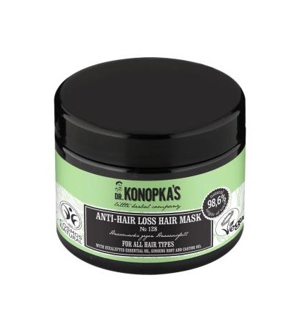Mascarilla Anticaída #128 Para Todo Tipo De Cabello, 300 Ml Dr. Konopka'S