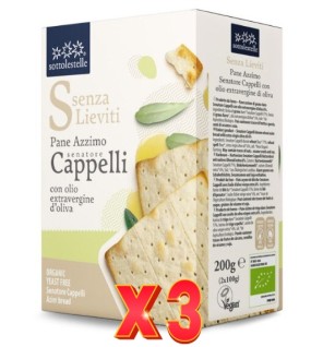 Pack de 3 unidades Pan Acimo Senatore Capelli Sotto 200G Sottoleste