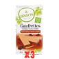 Pack de 3 unidades Galleta Gaufrettes Chocolate Bisson 190G Bisson
