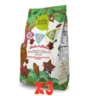 Pack de 3 unidades Galleta Capelli Cacao Stella&Stello Sotto 300G Sottoleste