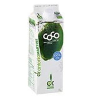 Coco Drink Natural Agua De Coco 1Lt. Bio Dr. Martins