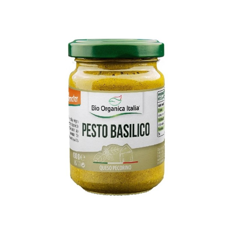 Pesto Basilico Pecorino Bio Organica Italia 130 G Bio Organica Italia