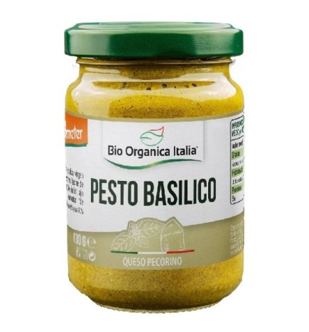 Pesto Basilico Pecorino Bio Organica Italia 130 G Bio Organica Italia