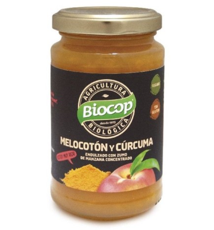 Compota Melocoton Curcuma Biocop 265 G Biocop